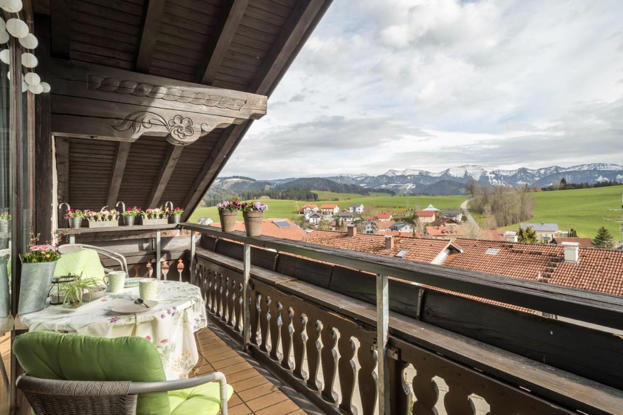 Haus Sonnenhang Wohnung 3 Stiefenhofen Esterno foto